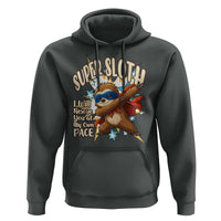 Super Sloth I Will Rescue You Hoodie Funny Sloth Lover Gift - Wonder Print Shop