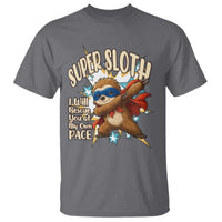 Super Sloth I Will Rescue You T Shirt Funny Sloth Lover Gift - Wonder Print Shop