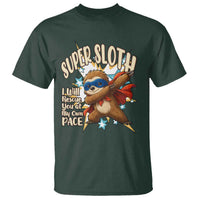 Super Sloth I Will Rescue You T Shirt Funny Sloth Lover Gift - Wonder Print Shop
