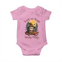 Funny Halloween Sloth Baby Onesie Trick Or Treat Slowly Please - Wonder Print Shop