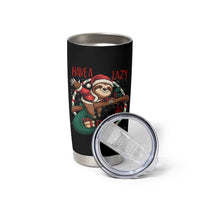 Have A Lazy Christmas Tumbler Cup Cute Xmas Sloth
