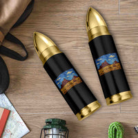 Starry Night Desert Monument Valley Bullet Tumbler Hogan Home Oil Painting Graphic