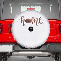 Rustic Hogan Home Typography Spare Tire Cover Native American Heritage Pride