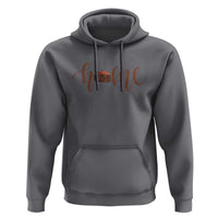 Rustic Hogan Home Typography Hoodie Native American Heritage Pride