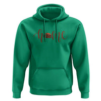Rustic Hogan Home Typography Hoodie Native American Heritage Pride