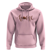 Rustic Hogan Home Typography Hoodie Native American Heritage Pride