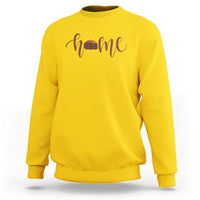 Rustic Hogan Home Typography Sweatshirt Native American Heritage Pride