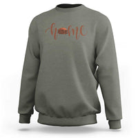 Rustic Hogan Home Typography Sweatshirt Native American Heritage Pride