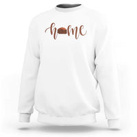 Rustic Hogan Home Typography Sweatshirt Native American Heritage Pride