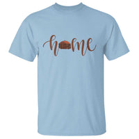 Rustic Hogan Home Typography T Shirt Native American Heritage Pride