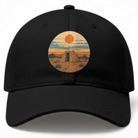 Vintage Monument Valley Landscape Baseball Cap Desert Hogan Home Art