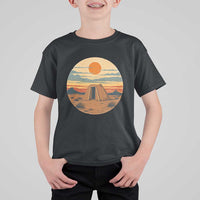 Vintage Monument Valley Landscape T Shirt For Kid Desert Hogan Home Art