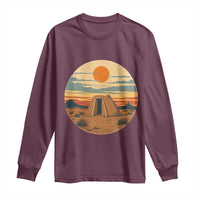 Vintage Monument Valley Landscape Long Sleeve Shirt Desert Hogan Home Art