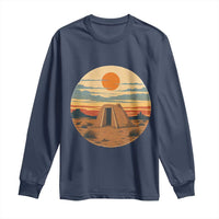 Vintage Monument Valley Landscape Long Sleeve Shirt Desert Hogan Home Art