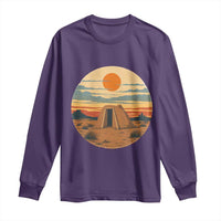 Vintage Monument Valley Landscape Long Sleeve Shirt Desert Hogan Home Art