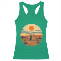 Vintage Monument Valley Landscape Racerback Tank Top Desert Hogan Home Art