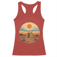 Vintage Monument Valley Landscape Racerback Tank Top Desert Hogan Home Art