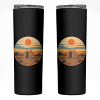 Vintage Monument Valley Landscape Skinny Tumbler Desert Hogan Home Art