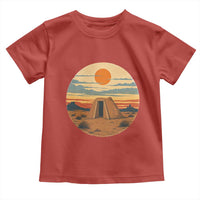 Vintage Monument Valley Landscape Toddler T Shirt Desert Hogan Home Art