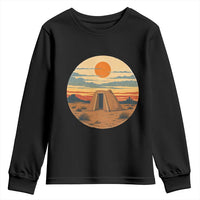 Vintage Monument Valley Landscape Youth Sweatshirt Desert Hogan Home Art
