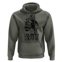 Native American Heritage Pride Gift Hoodie I Am A Cherokee Born With Heart On My Sleeve