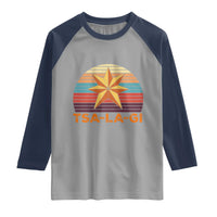 Tsalagi Seven Pointed Star Raglan Shirt Cherokee Native American Heritage