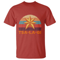 Tsalagi Seven Pointed Star T Shirt Cherokee Native American Heritage