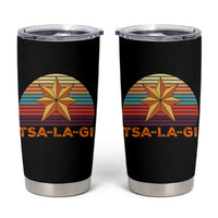 Tsalagi Seven Pointed Star Tumbler Cup Cherokee Native American Heritage