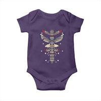 Native American Totem Pole Baby Onesie Pacific Northwest Indigenous Tribal