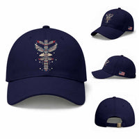 Native American Totem Pole Baseball Cap Pacific Northwest Indigenous Tribal