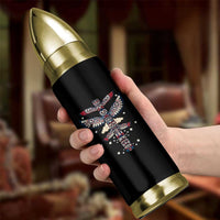 Native American Totem Pole Bullet Tumbler Pacific Northwest Indigenous Tribal