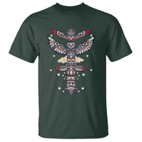 Native American Totem Pole T Shirt Pacific Northwest Indigenous Tribal