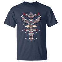 Native American Totem Pole T Shirt Pacific Northwest Indigenous Tribal