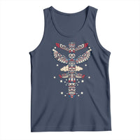 Native American Totem Pole Tank Top Pacific Northwest Indigenous Tribal