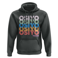 Osiyo Tsalagi Cherokee Native American Pride Hoodie Retro Stacked Typography