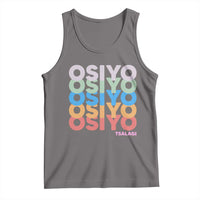 Osiyo Tsalagi Cherokee Native American Pride Tank Top Retro Stacked Typography