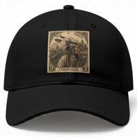 Cherokee Pride Strength Baseball Cap Native American Vintage Postage Stamp Graphic
