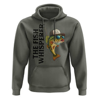 Funny The Fish Whisperer Fishing Hoodie Angler Lover Gift
