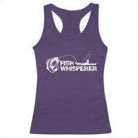 The Fish Whisperer Racerback Tank Top Funny Fishing Gift - Wonder Print Shop