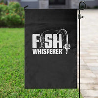 The Fish Whisperer Garden Flag Fish Lover Humor - Wonder Print Shop