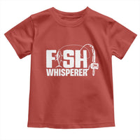 The Fish Whisperer Toddler T Shirt Fish Lover Humor - Wonder Print Shop