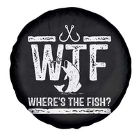 Where Is The Fish Spare Tire Cover Funny WTF Fishing Gift - Wonder Print Shop