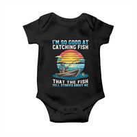 Funny Fishing Baby Onesie Im So Good At Catching Fish Gift - Wonder Print Shop