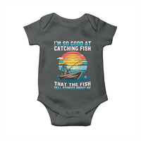 Funny Fishing Baby Onesie Im So Good At Catching Fish Gift - Wonder Print Shop