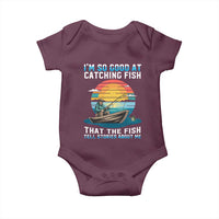 Funny Fishing Baby Onesie Im So Good At Catching Fish Gift - Wonder Print Shop