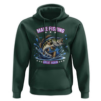 Funny Make Fishing Great Again Hoodie Fisherman Gift - Wonder Print Shop