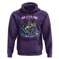 Funny Make Fishing Great Again Hoodie Fisherman Gift - Wonder Print Shop
