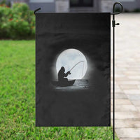 Funny Fisherman Gift Garden Flag Bigfoot Fishing - Wonder Print Shop