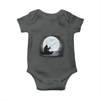 Funny Fisherman Gift Baby Onesie Bigfoot Fishing - Wonder Print Shop