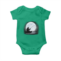 Funny Fisherman Gift Baby Onesie Bigfoot Fishing - Wonder Print Shop